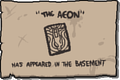 Reversed The Aeon unlock paper